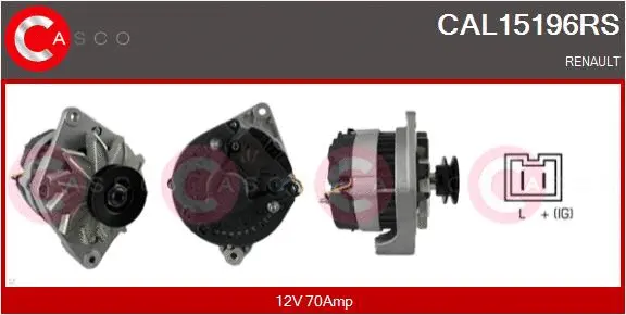 Alternator (CAL15196RS)