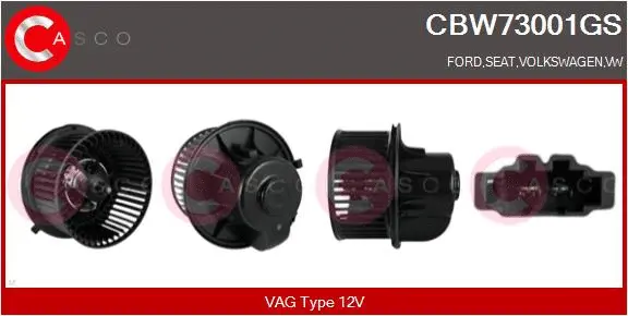Interior Blower (CBW73001GS)