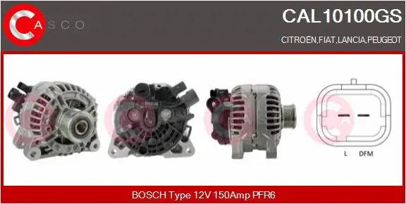 Alternator (CAL10100GS)