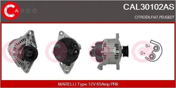 Alternator (CAL30102AS)