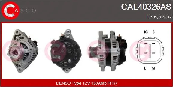 Alternator (CAL40326AS)