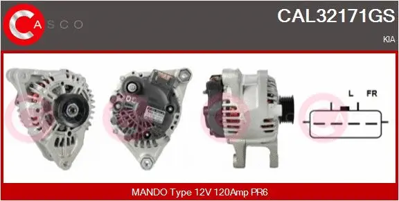 Alternator (CAL32171GS)