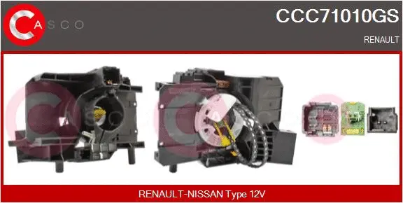 Clockspring, airbag (CCC71010GS)