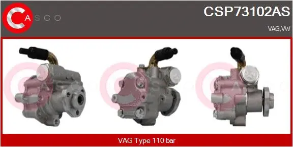 Hydraulic Pump, steering (CSP73102AS)