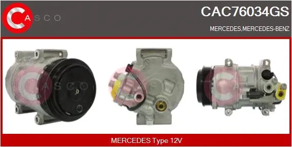 Compressor, air conditioning (CAC76034GS)