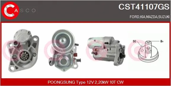 Starter (CST41107GS)