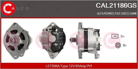 Alternator (CAL21186GS)