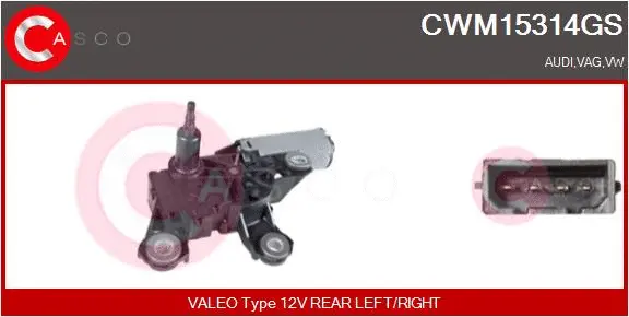 Wiper Motor (CWM15314GS)