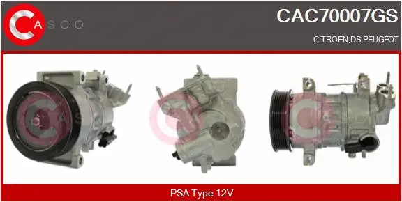 Compressor, air conditioning (CAC70007GS)