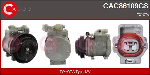 Compressor, air conditioning (CAC86109GS)