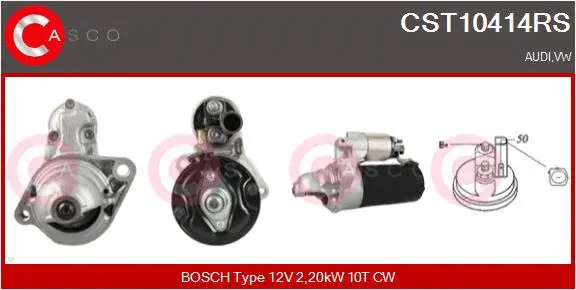 Starter (CST10414RS)