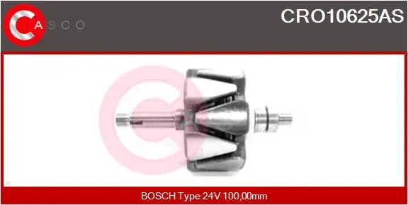 Rotor, alternator (CRO10625AS)