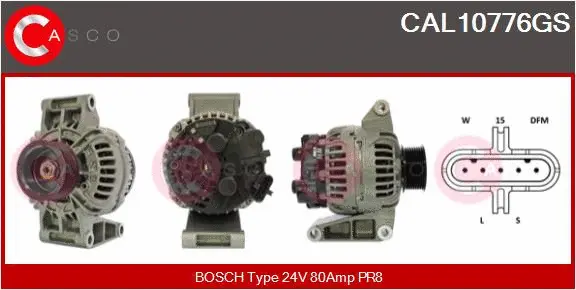 Alternator (CAL10776GS)