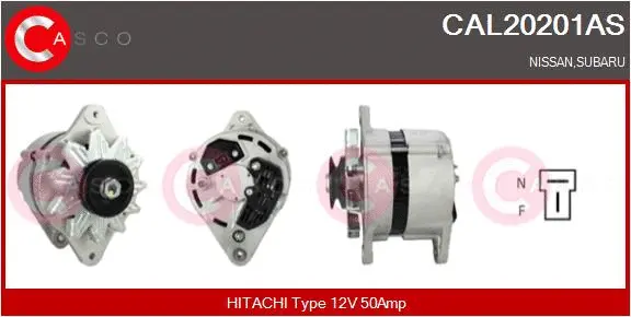 Alternator (CAL20201AS)