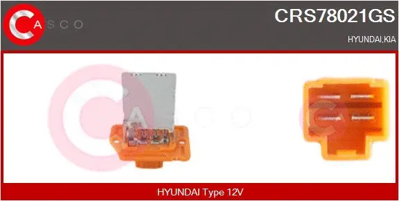 Resistor, interior blower (CRS78021GS)