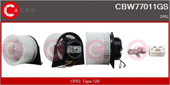 Interior Blower (CBW77011GS)
