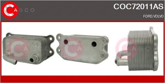 Oil Cooler, engine oil (COC72011AS)