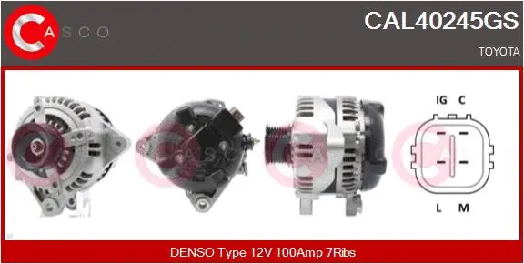 Alternator (CAL40245GS)