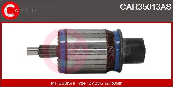 Armature, starter (CAR35013AS)