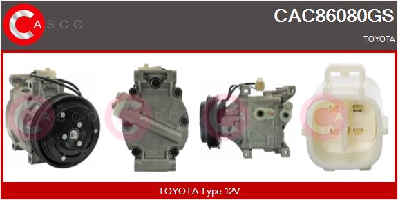 Compressor, air conditioning (CAC86080GS)