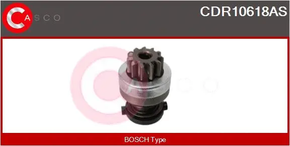 Pinion, starter (CDR10618AS)