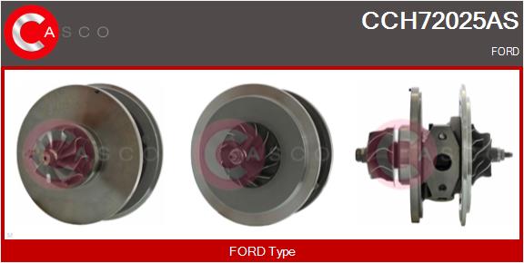 Core assembly, turbocharger (CCH72025AS)