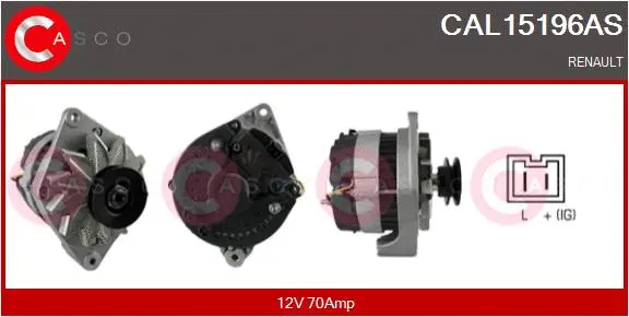 Alternator (CAL15196AS)