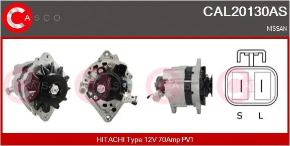 Alternator (CAL20130AS)