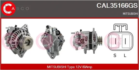 Alternator (CAL35166GS)