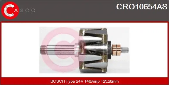Rotor, alternator (CRO10654AS)
