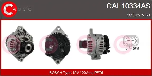Alternator (CAL10334AS)