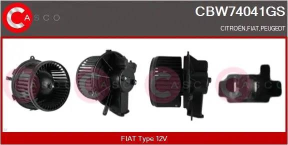 Interior Blower (CBW74041GS)