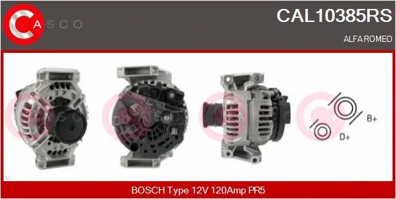 Alternator (CAL10385RS)