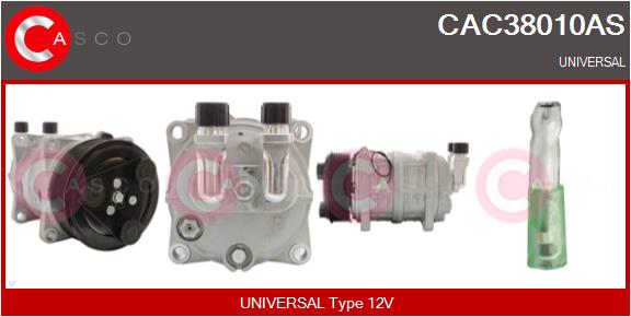 Compressor, air conditioning (CAC38010AS)
