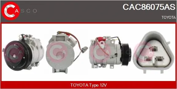 Compressor, air conditioning (CAC86075AS)