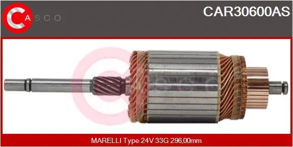 Armature, starter (CAR30600AS)