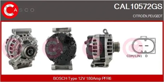 Alternator (CAL10572GS)