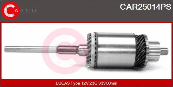 Armature, starter (CAR25014PS)