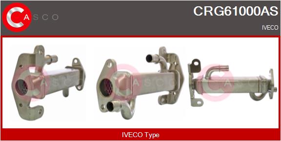 Cooler, exhaust gas recirculation (CRG61000AS)