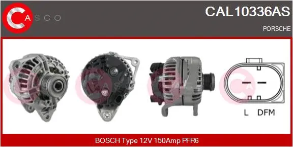 Alternator (CAL10336AS)