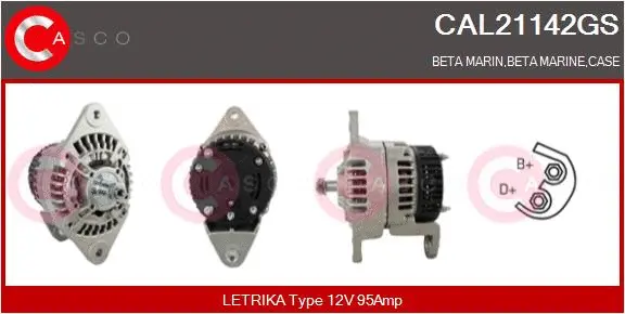 Alternator (CAL21142GS)