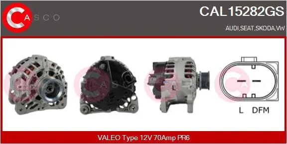 Alternator (CAL15282GS)