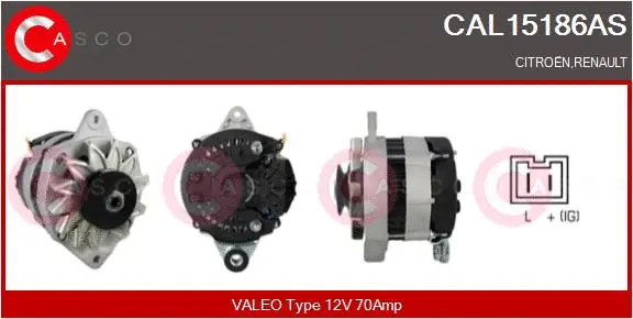 Alternator (CAL15186AS)
