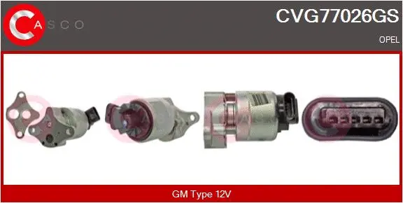 EGR Valve (CVG77026GS)