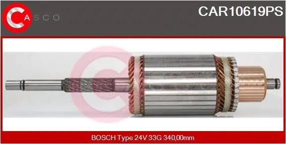 Armature, starter (CAR10619PS)