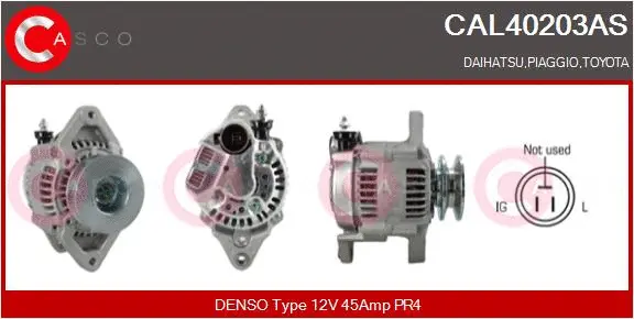 Alternator (CAL40203AS)