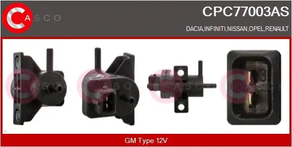 Pressure Converter, exhaust control (CPC77003AS)