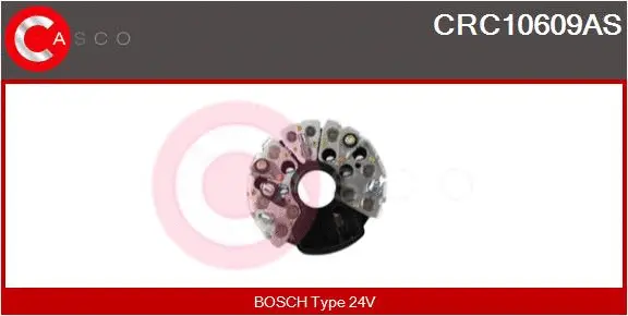 Rectifier, alternator (CRC10609AS)