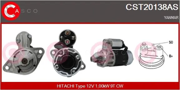 Starter (CST20138AS)