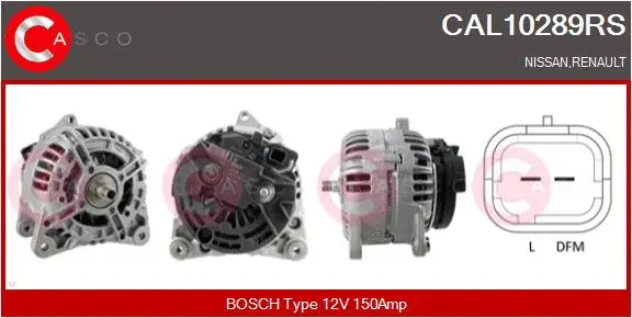Alternator (CAL10289RS)